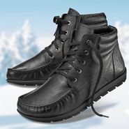 Chaussure confort Helvesko : LEWIN, noir