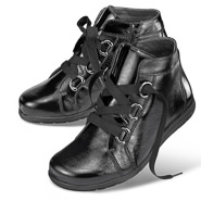 Chaussures de confort Helvesko : modle Emma, noir