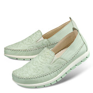 Chaussure confort Helvesko : GESINA, menthe