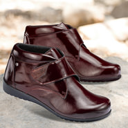 Chaussures de confort Helvesko : modle Anea, bordeaux