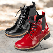 Bottines de confort Helvesko : modle Janelle