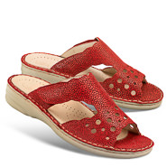 Chaussure confort LadySko : FILORA, rouge