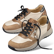 Chaussures de confort Helvesko : modle Nizza, beige/marron