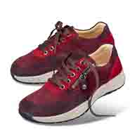 Chaussures de confort Helvesko : modle Nizza, bordeaux