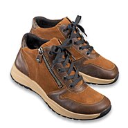 Chaussures de confort Helvesko : mod�le Massa, marron/l�o