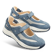 Chaussures de confort Helvesko : modèle Siara, bleu