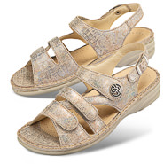 Chaussures de confort LadySko : modle Herta, bronze