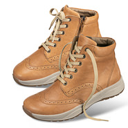 Chaussures de confort Helvesko : modle Andora, camel