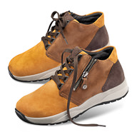 Chaussures de confort Helvesko : modèle Vesima, curry/marron