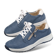 Chaussures de confort Helvesko : modèle Viana, bleu