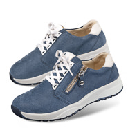 Chaussures de confort Helvesko : modle Viana, bleu