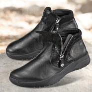 Chaussures de confort Helvesko : modle Vada, noir