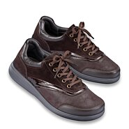 Chaussures de confort Helvesko : mod�le Sensiva, marron