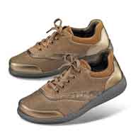 Chaussures de confort Helvesko : modle Sensiva, bronze