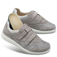 Chaussures de confort Helvesko : modèle Mimi, gris