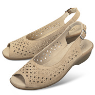 Chaussure confort LadySko : FERNA, beige