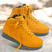 Chaussures de confort Helvesko : modle Aventura, curry