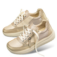 Chaussures de confort Helvesko : modle Silka, coloris or