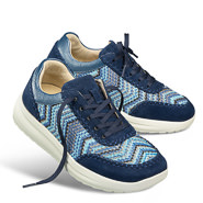Chaussures de confort Helvesko : modle Eliza, bleu