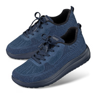 Chaussures de confort Helvesko : modle Lalita, bleu