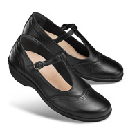 Chaussures de confort LadySko : modle Oda, noir