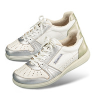 Chaussures de confort Helvesko : modle Jakina, blanc/argent