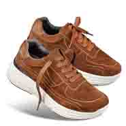 Chaussures de confort Helvesko : modle Rise, marron
