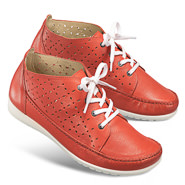 Chaussures de confort Helvesko : modle Arlette, corail