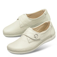 Chaussures de confort Helvesko : modèle Jona, blanc