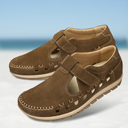 Chaussure confort Helvesko : NESTOR, marron