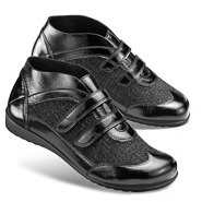 Chaussures de confort Helvesko : modèle Nadeschka, noir