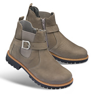 Chaussure confort Helvesko : SANTINA, taupe