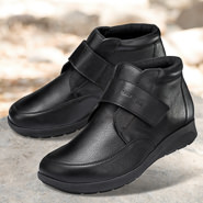 Chaussures de confort Helvesko : modèle Dimitri, noir