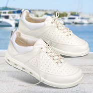 Chaussures de confort Helvesko : modle Sira, blanc