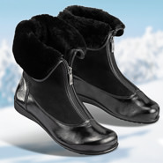 Chaussures de confort Helvesko : modle Ula, noir