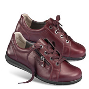 Chaussures de confort Helvesko : modle Adene, bordeaux