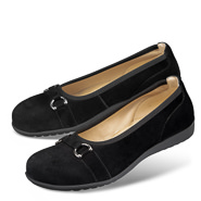 Chaussures de confort Helvesko : modle Cami, noir