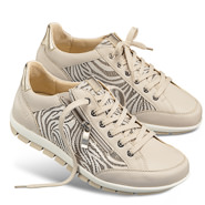 Chaussures de confort Helvesko : modle Mieke, beige multi