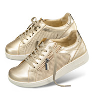 Chaussures de confort Helvesko : modle Nyala, coloris or