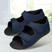 Chaussures de confort Helvesko : modle Nuna, bleu