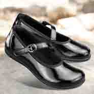 Chaussures de confort Helvesko : modle Janah, noir