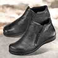 Chaussures de confort Helvesko : modle Anela, noir