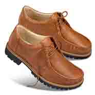 Chaussures de confort Helvesko : modle Benita, marron