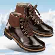 Chaussures de confort Helvesko : modle Darleen, marron fonc