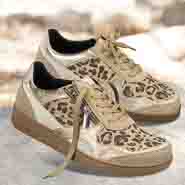 Chaussures de confort Helvesko : modle Singa, naturel multi