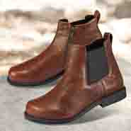Chaussures de confort Helvesko : modle Carter , marron fonc
