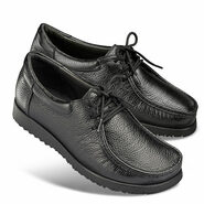 Chaussures de confort Helvesko : mod�le Ron, noir