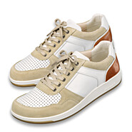 Chaussures de confort Helvesko : mod�le Lex, beige