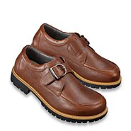 Chaussures de confort Helvesko : mod�le Abela, marron