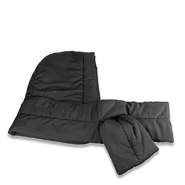  charpe  capuche noir 